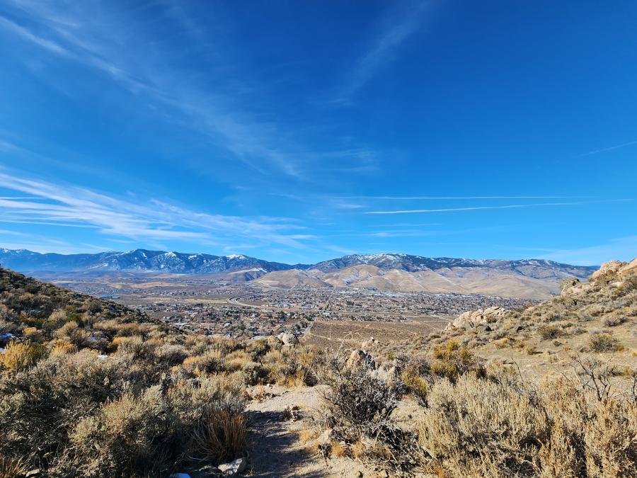 Photo taken from Dead Truck Canyon on Prison Hill
