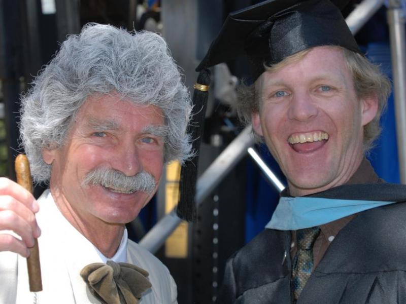 McAvoy with Chris Talbot, circa 2006.