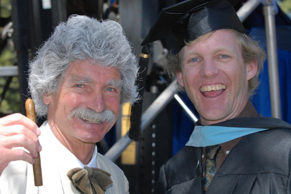 McAvoy with Chris Talbot, circa 2006.