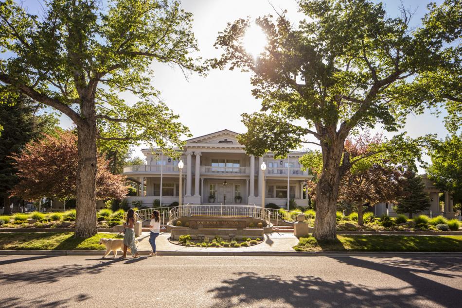 Singer Cherie Shipley (2nd photo) will perform with Carson City Symphony and Carson Chamber Singers at the Governor's Mansion.