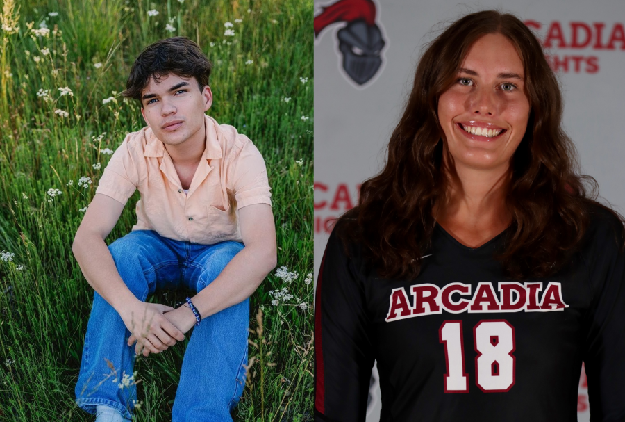 Michael Hoffer, left, and Chana Rothschild, right, are 2024 GNCU Scholarship recipients.