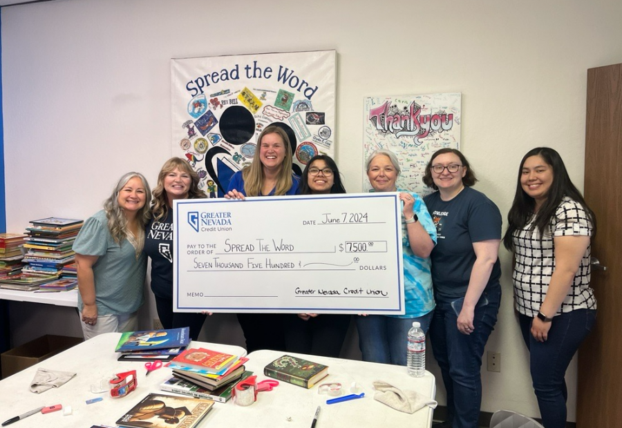 Spread the Word NV is one of 37 recipients of Greater Nevada Credit Union's Live Greater Grant program.