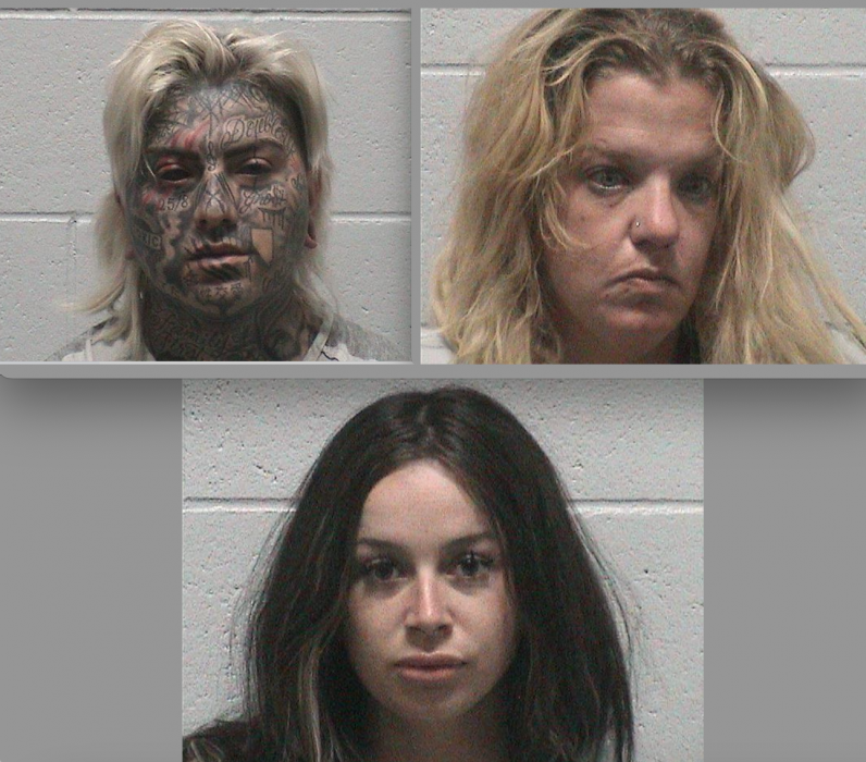 L to R: Wynn Kiven Satterlee II, Candace Ashley Hughes and Hailey Marie Grow