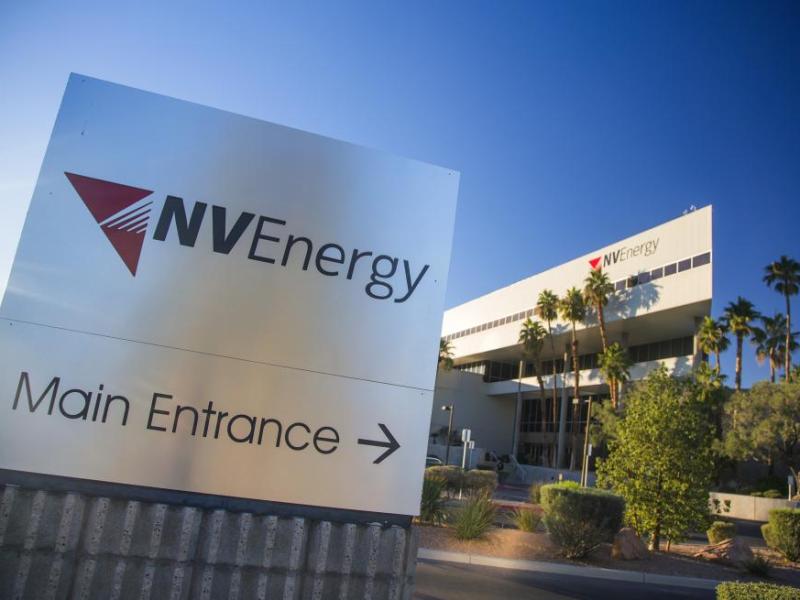 NV Energy corporate headquarters as seen on Nov. 22, 2017. (Jeff Scheid/The Nevada Independent)