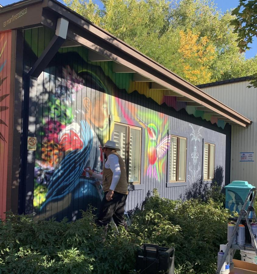 Mural by Edwin Esco Martinez (Reno) at Brewery Arts Center