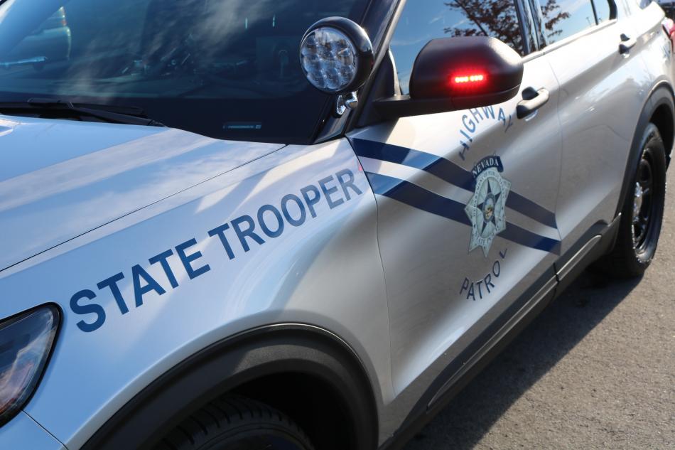 Single vehicle wreck found near Arrowhead and Imus in Carson City after brief NHP pursuit