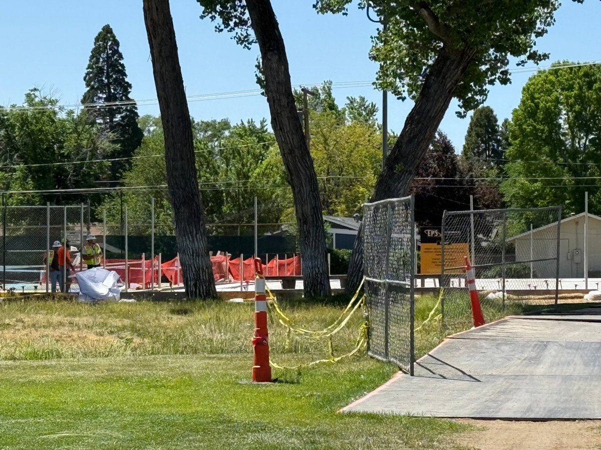 What’s going up now?: Pickleball Court expansion underway at Mills Park 