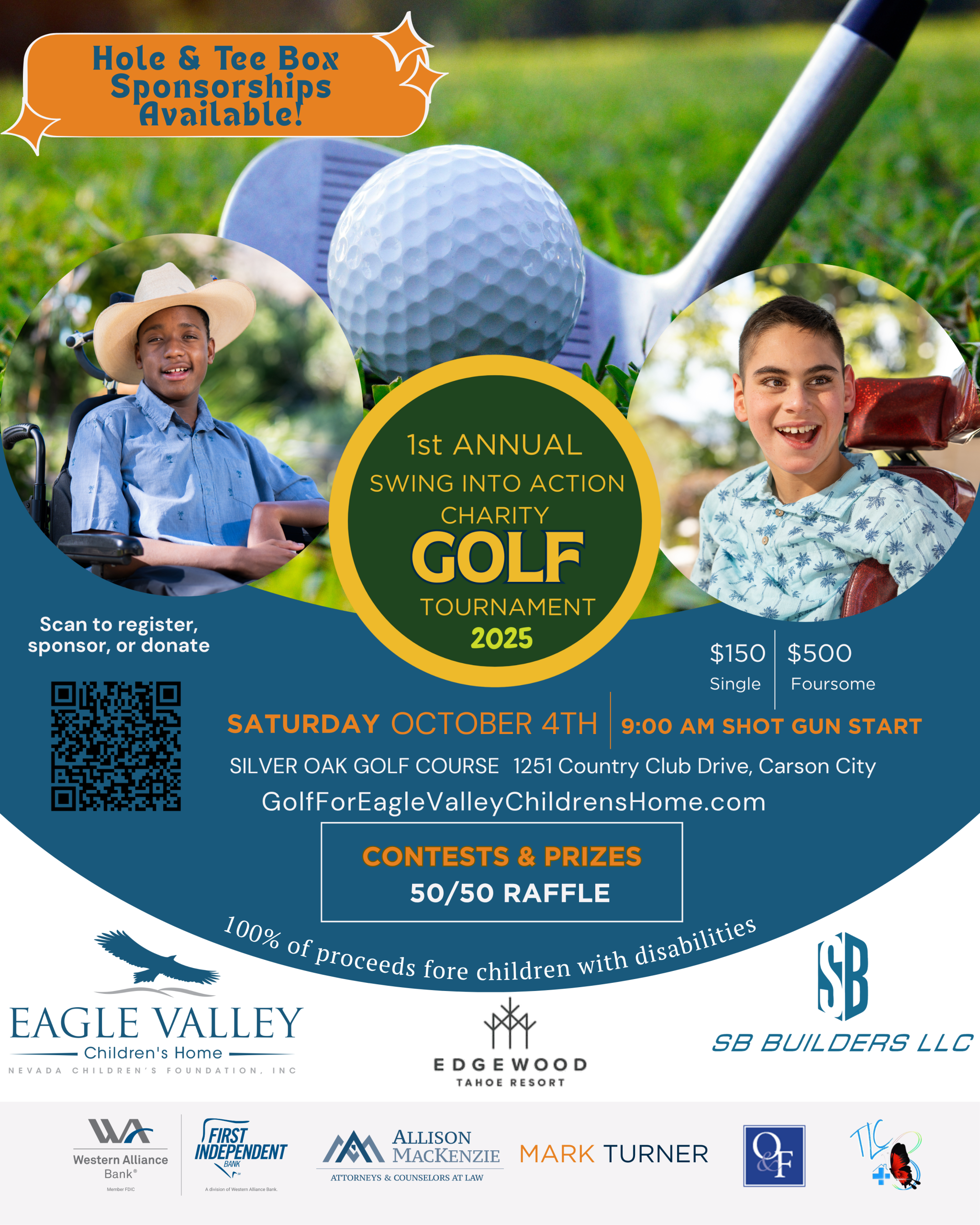 Swing Into Action Golf Tournament for Eagle Valley Children’s Home ...