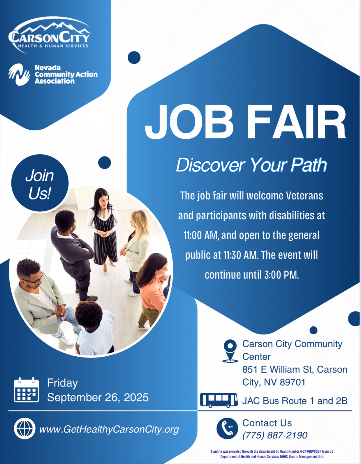 Carson City Health and Human Services Job Fair Carson Now