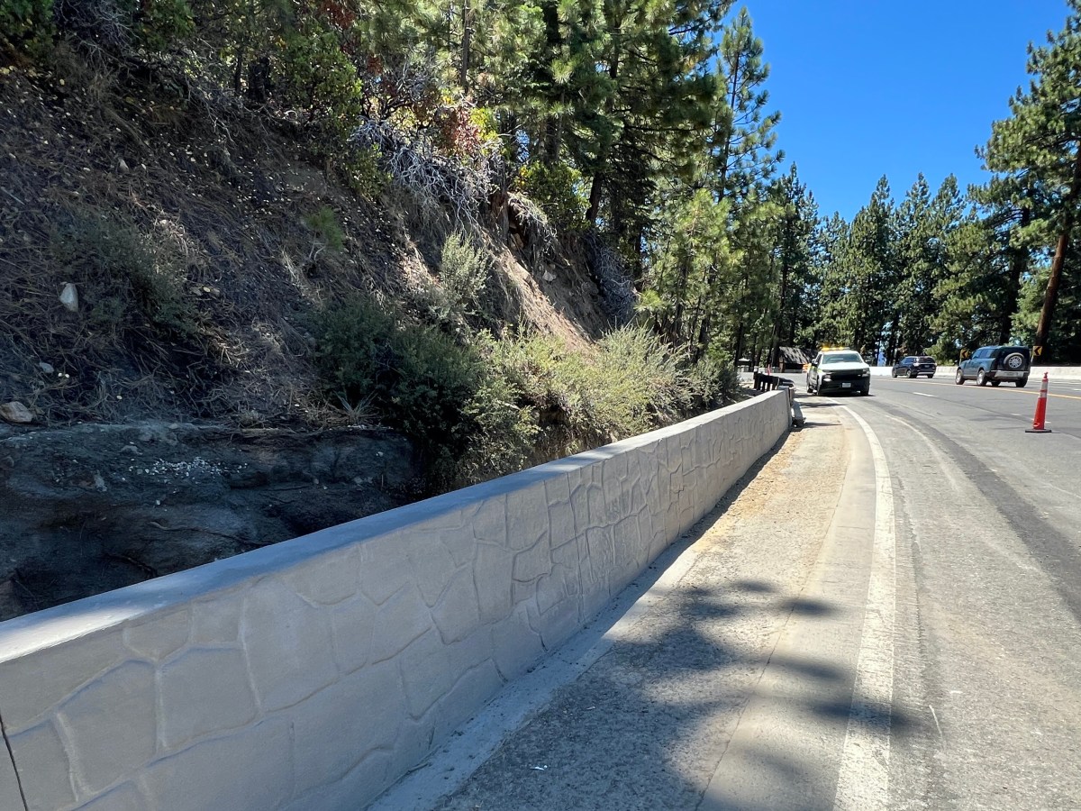 Law enforcement stepped up for US-50 Tahoe East Shore Resurfacing Project work zone