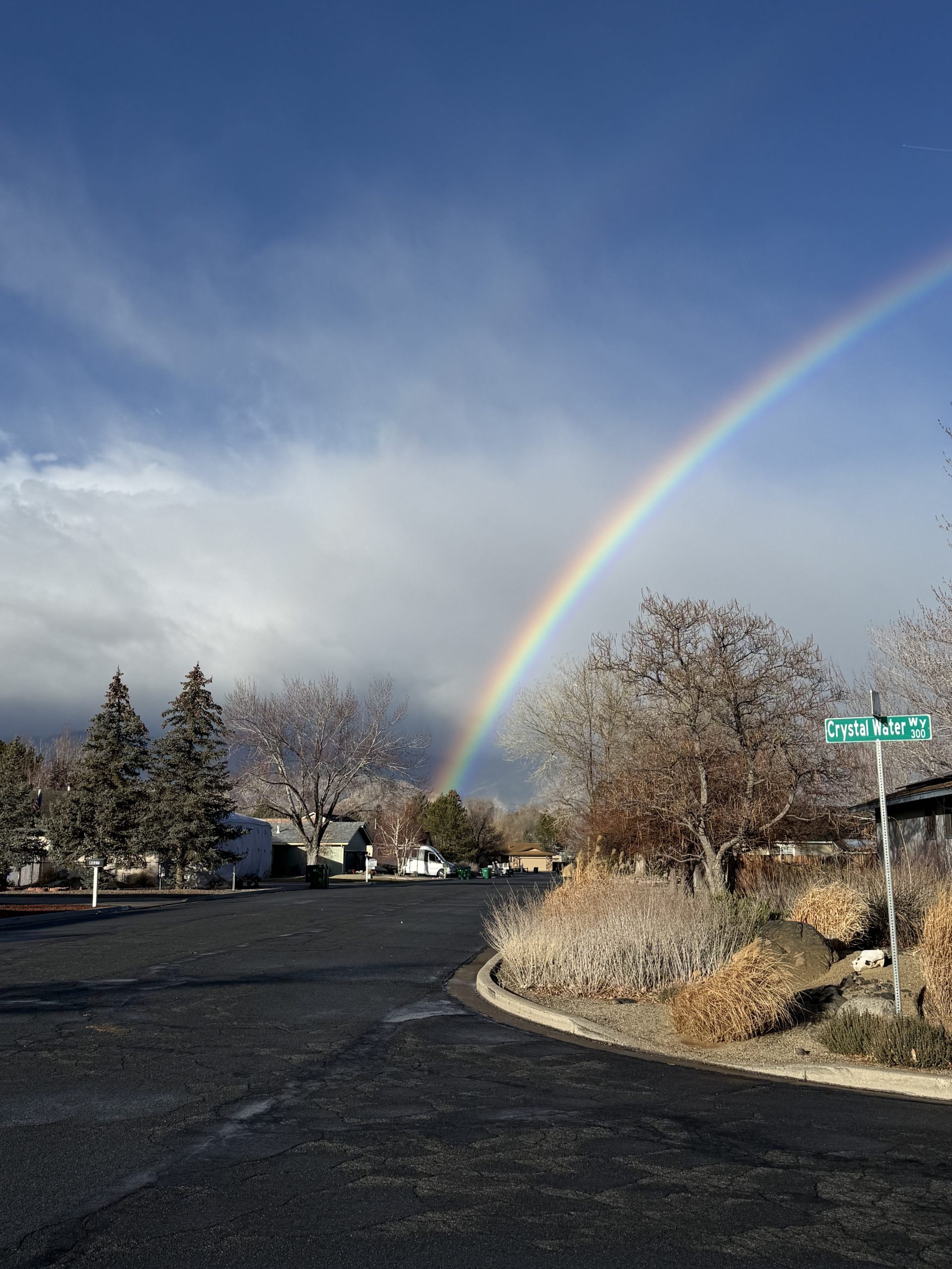 Rainbow view from Riverview Park - Carson Now