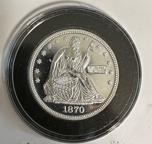 Carson City resident wins final 1870 Liberty Seated Half Dollar