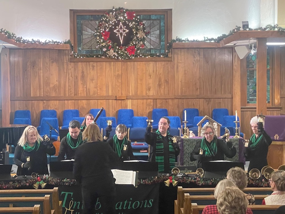 VIDEO: Handbell ensemble rings in Christmas at Carson City First Methodist concert
