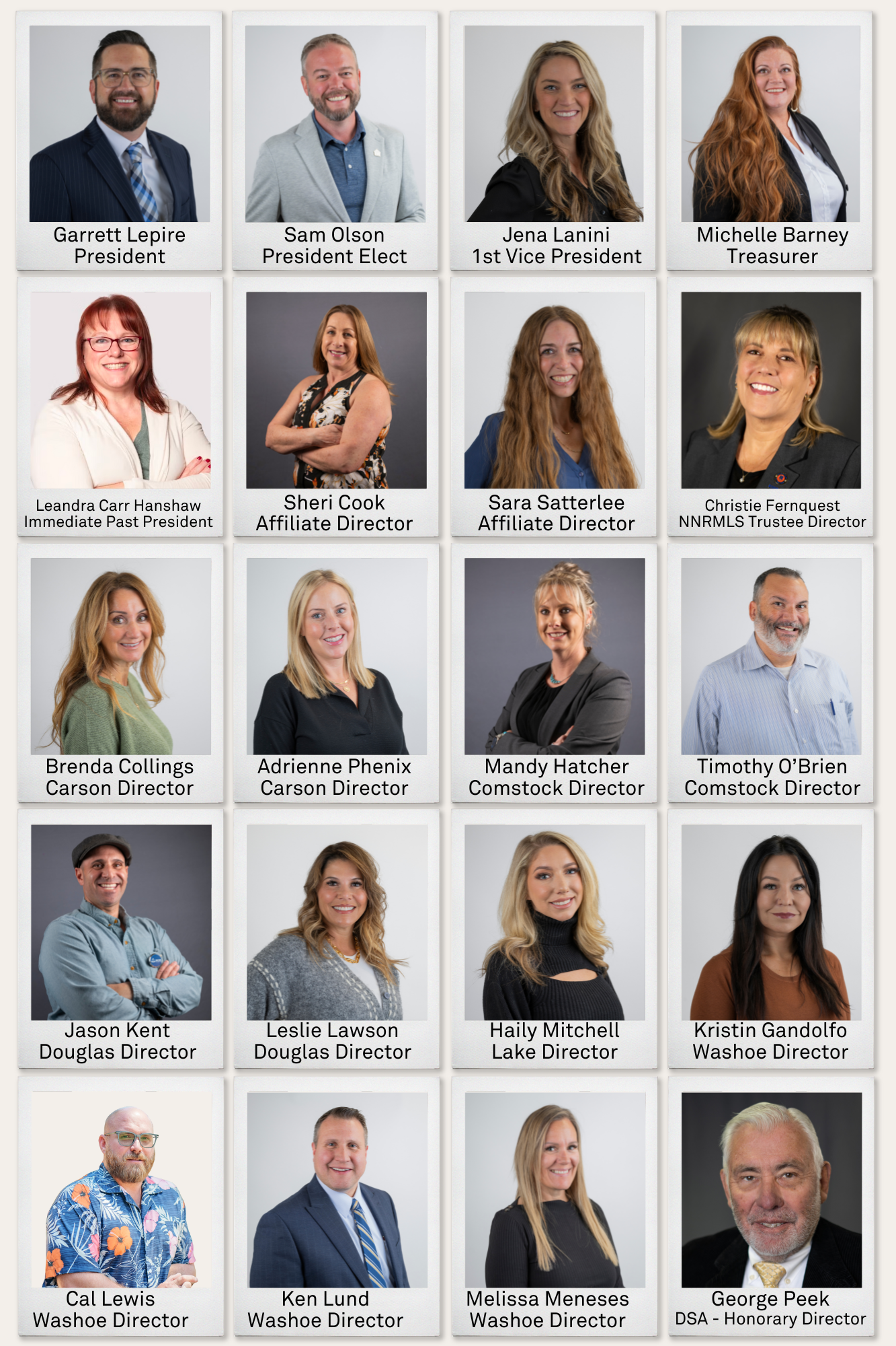 Sierra Nevada Realtors announce 2026 board members, award recipients
