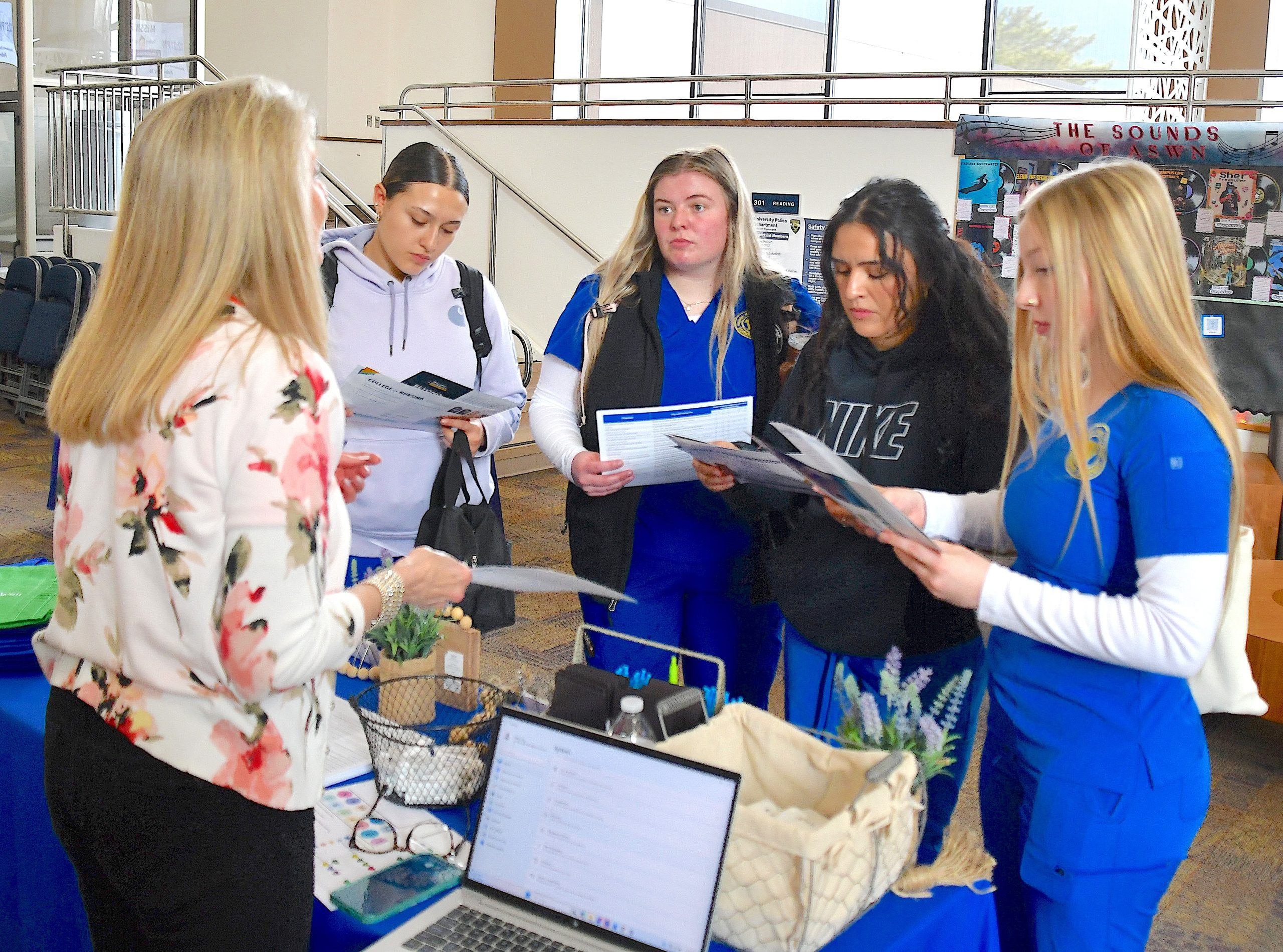 WNC nursing students connect with employers, universities at annual job fair, professional development event