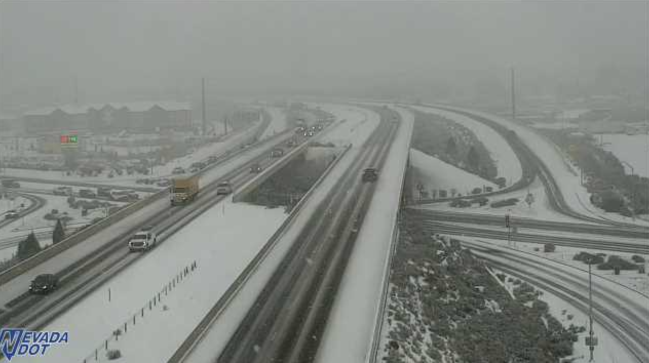 Winter storm moves into Carson City and surrounding counties, more snow on the way