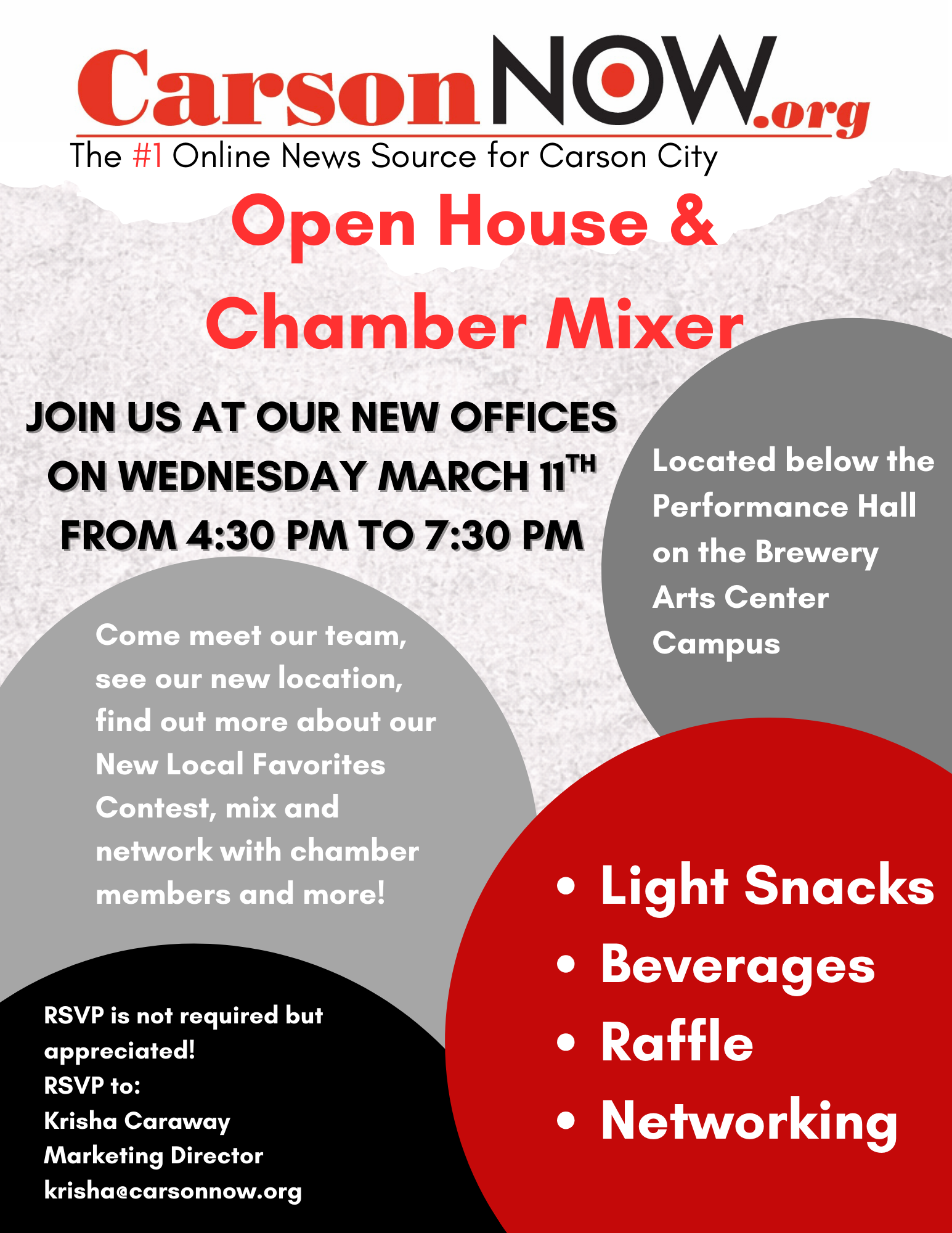 Join Us: Carson Now Open House & Chamber of Commerce Mixer Wednesday ...