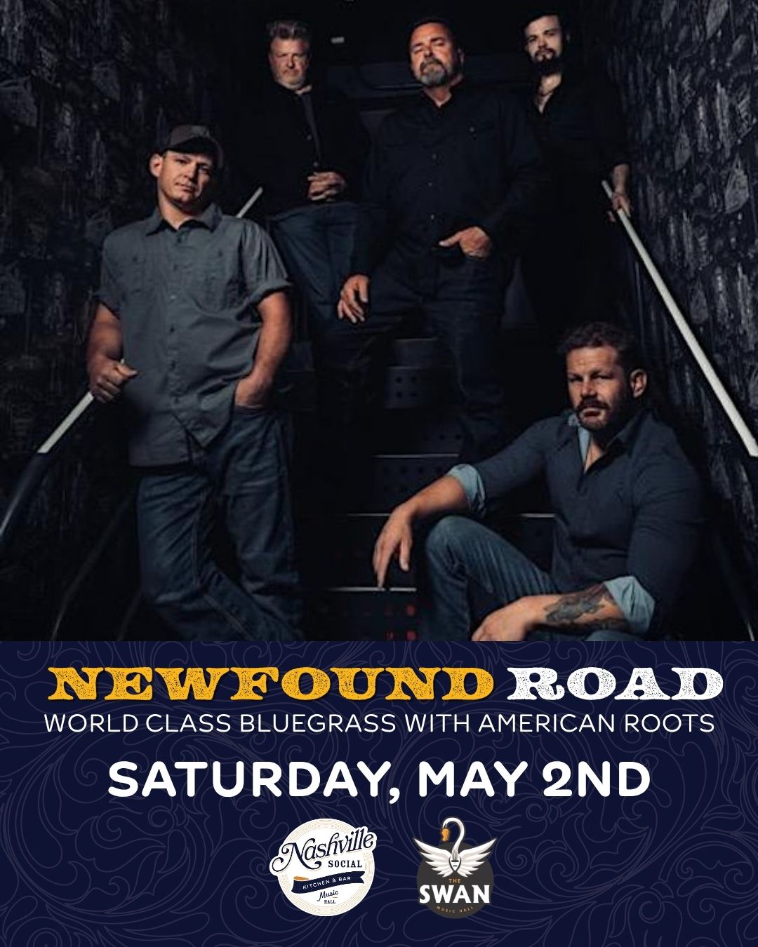 NewFound Road – World Class Bluegrass with American Roots | Nashville Social Club