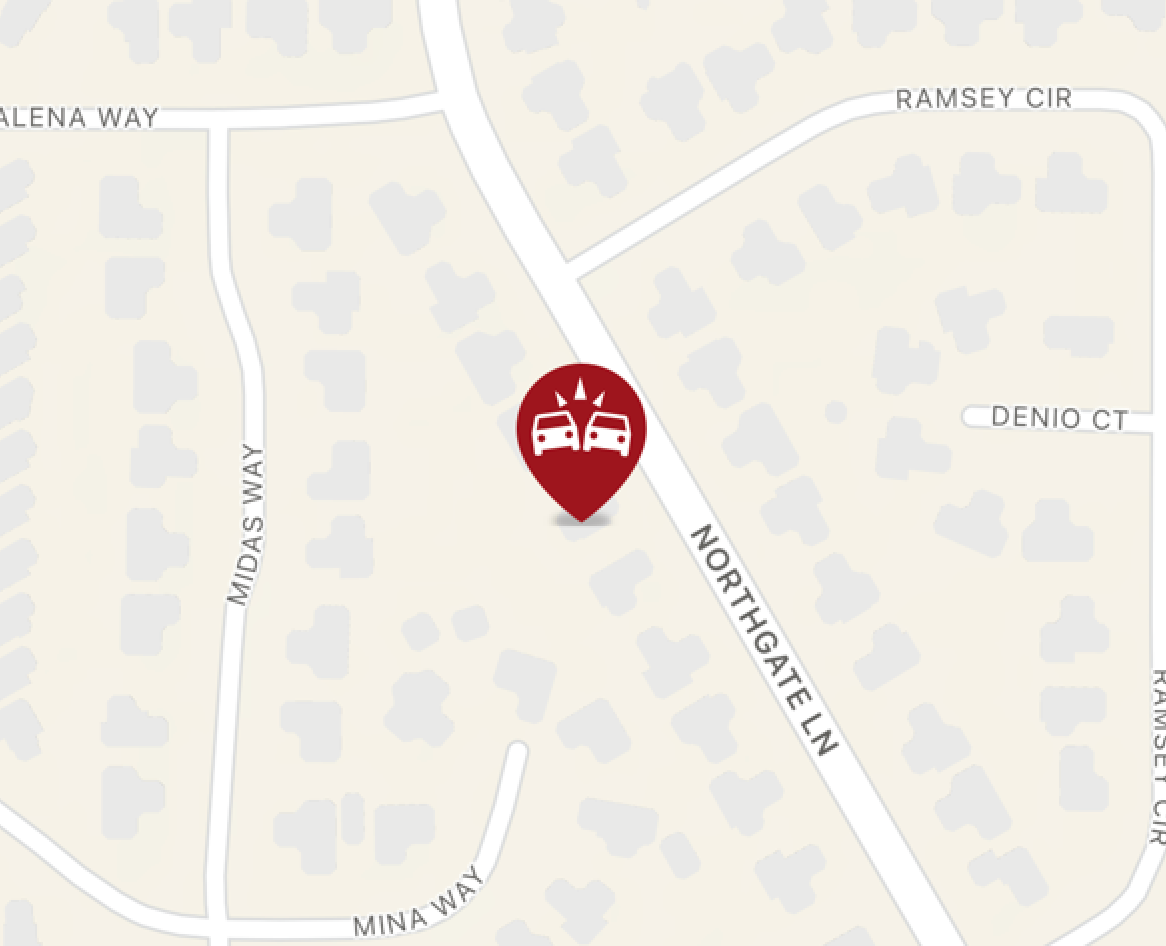 One taken to hospital after two dirt bikes collide near Northgate Lane in Carson City