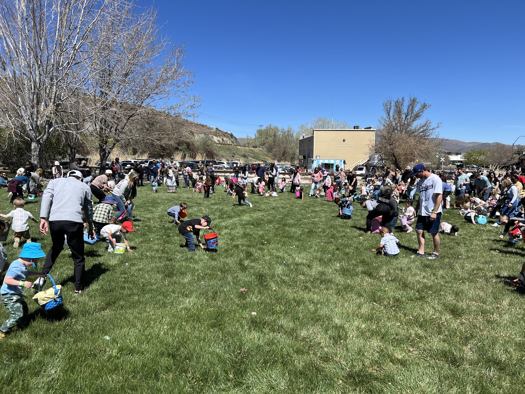 Happening today: Bunny Express, Eggstravaganza at Nevada State Railroad Museum