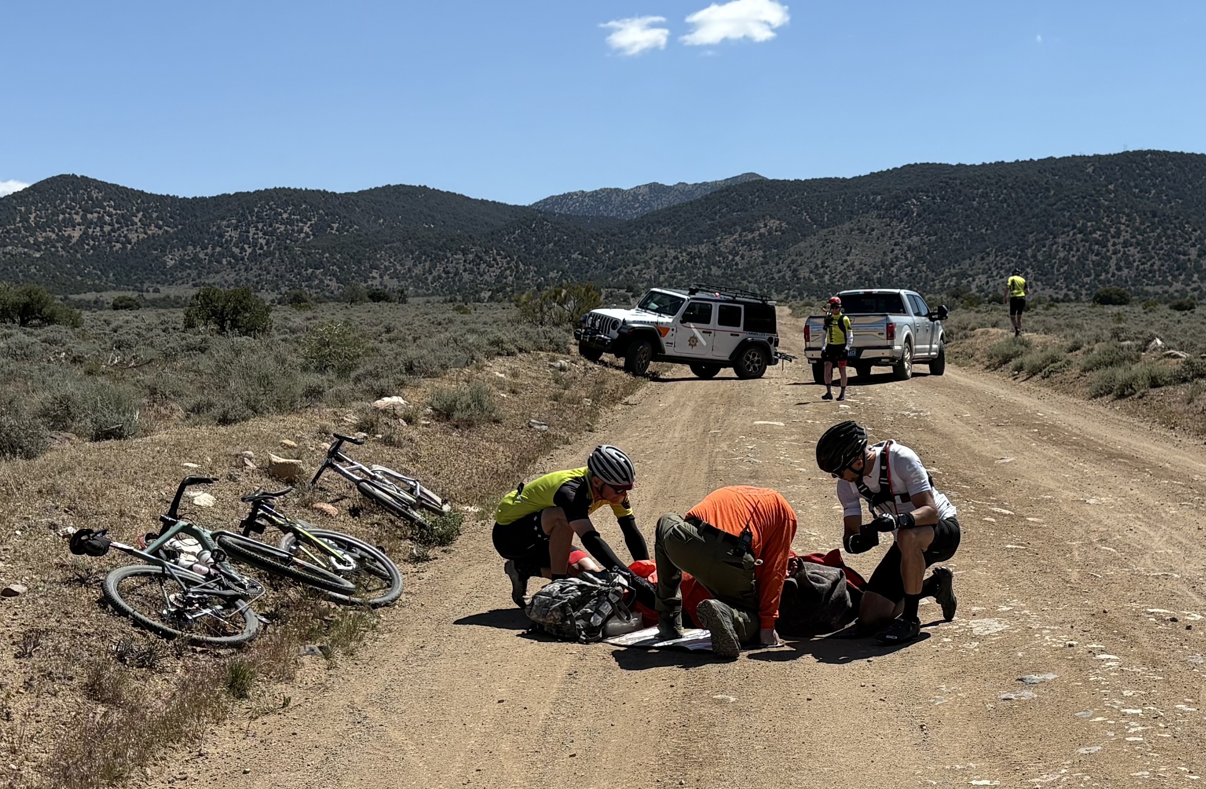 Carson Serch Carson City Search & Rescue aids injured cyclist in Paydirt Race ...