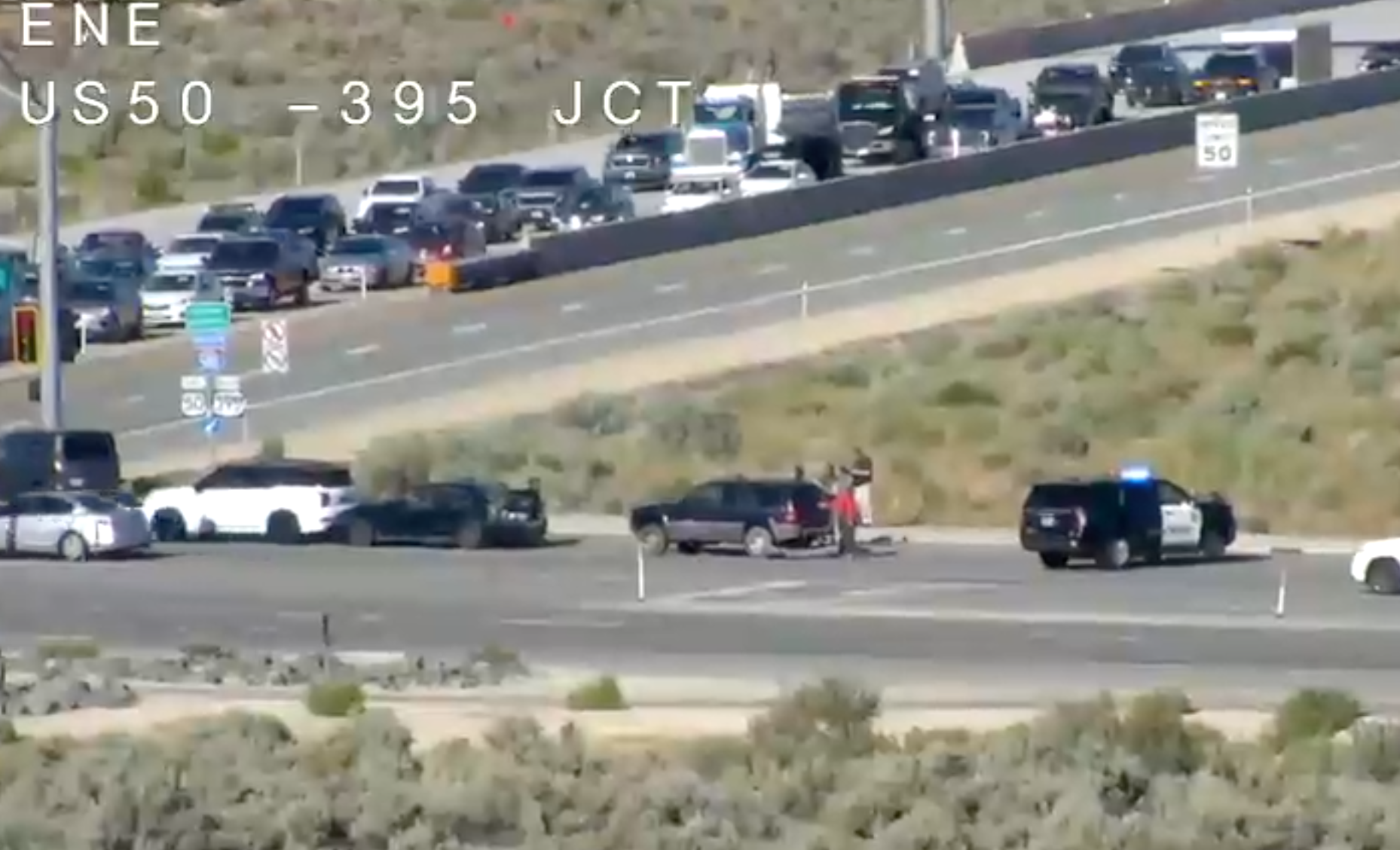 Carson City emergency crews respond to collision at junction of South Carson and US-50 West