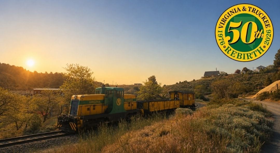 Virginia Bridge Rv Train All aboard for mystery and mirth as Virginia Truckee Railroad ...