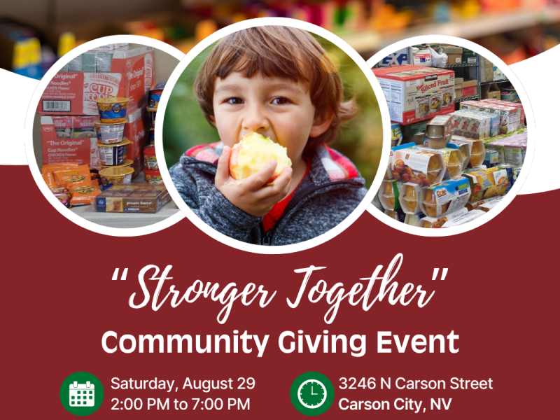 Happening Today: Food for Thought Stronger Together event celebrates 20 years with Community Challenge to raise $20K, collect 2,000 pounds of food