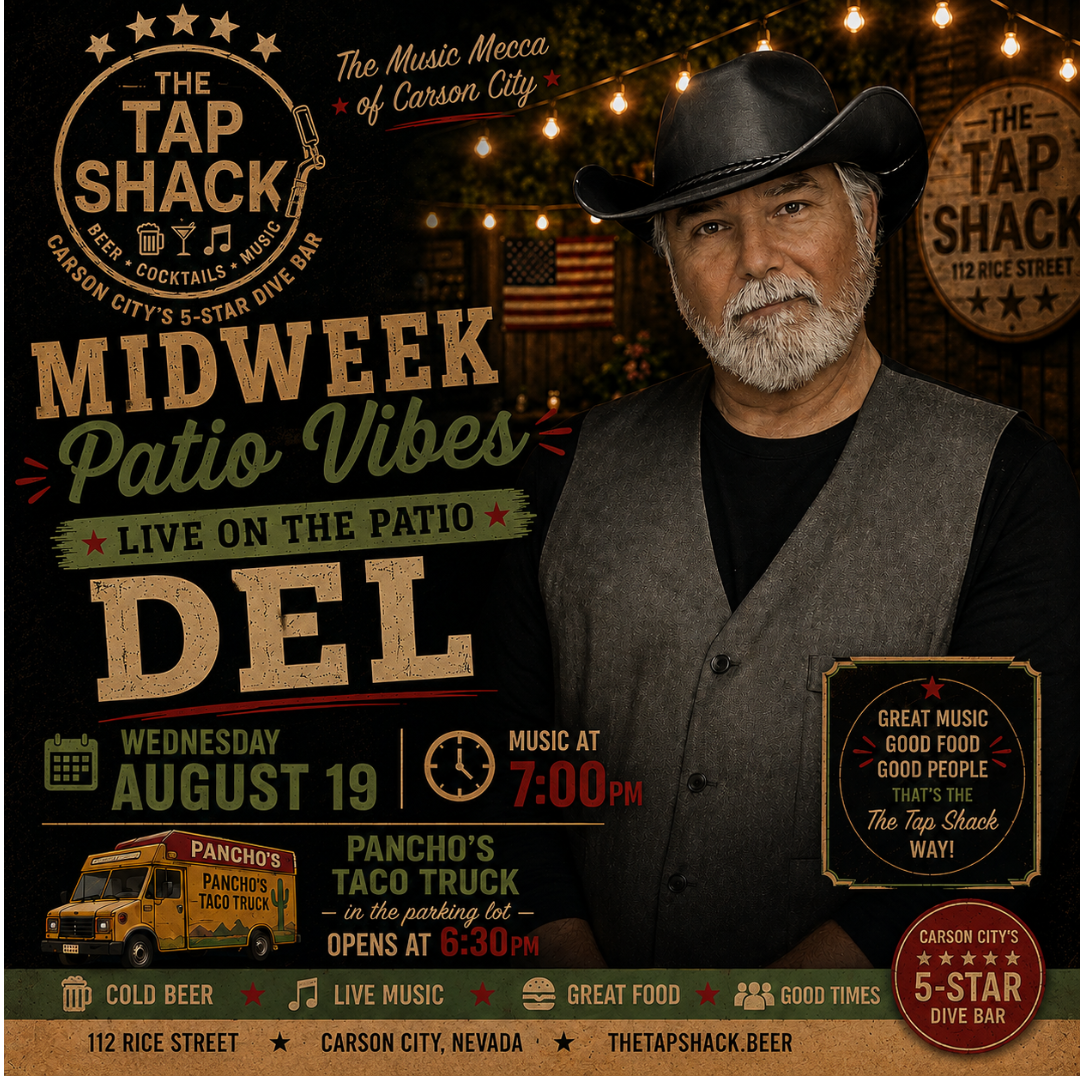 Midweek Patio Vibes with Del | Live at The Tap Shack