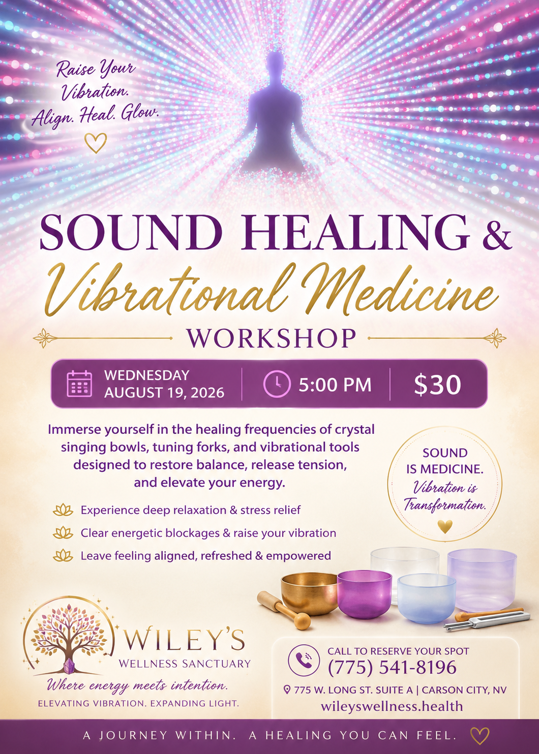 Sound Healing & Vibrational Medicine