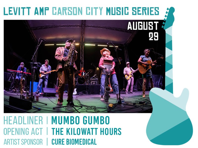 Mumbo Gumbo to close out Levitt AMP Carson City concert series Saturday at the BAC