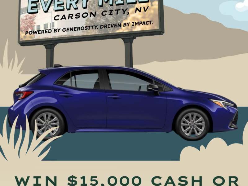 Win $15,000 cash or a new car while supporting local cancer patients and their families
