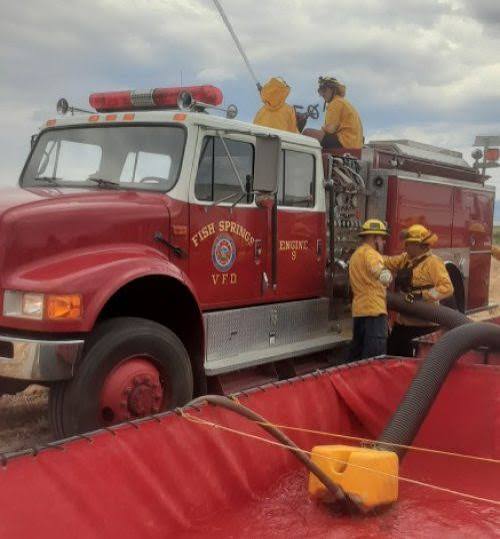 Structure fire in Gardnerville Ranchos area starts vegetation fire