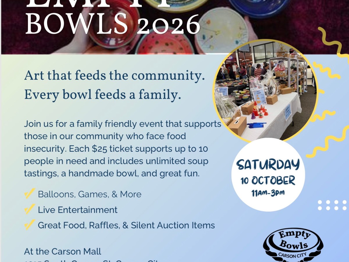 Empty Bowls Event Now on October 10th