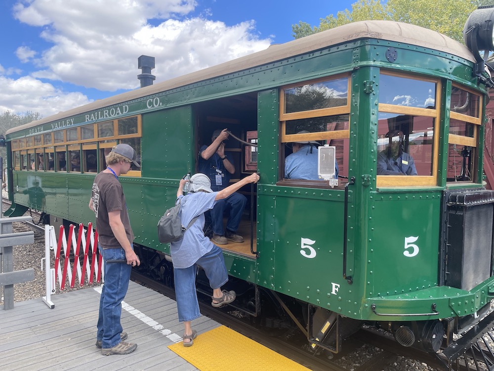 Carson City welcome train buffs at 3-day inaugural Motorcar Rally at Nevada Railroad Museum