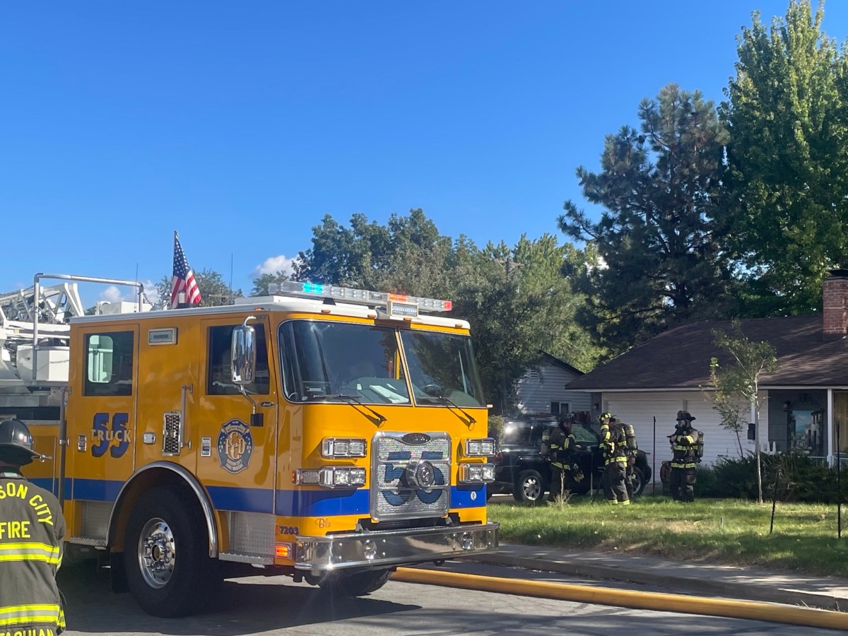 Carson City firefighters respond to Beverly Drive structure fire
