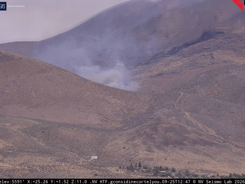Carson City Fire Department called to brush fire in Goni hills area