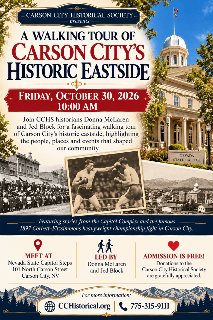 Step Back in Time This Nevada Day: Free Historic Eastside Walking Tour ...