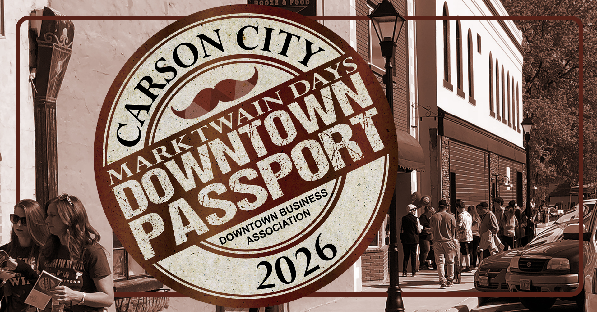 Downtown Passport for Mark Twain Days