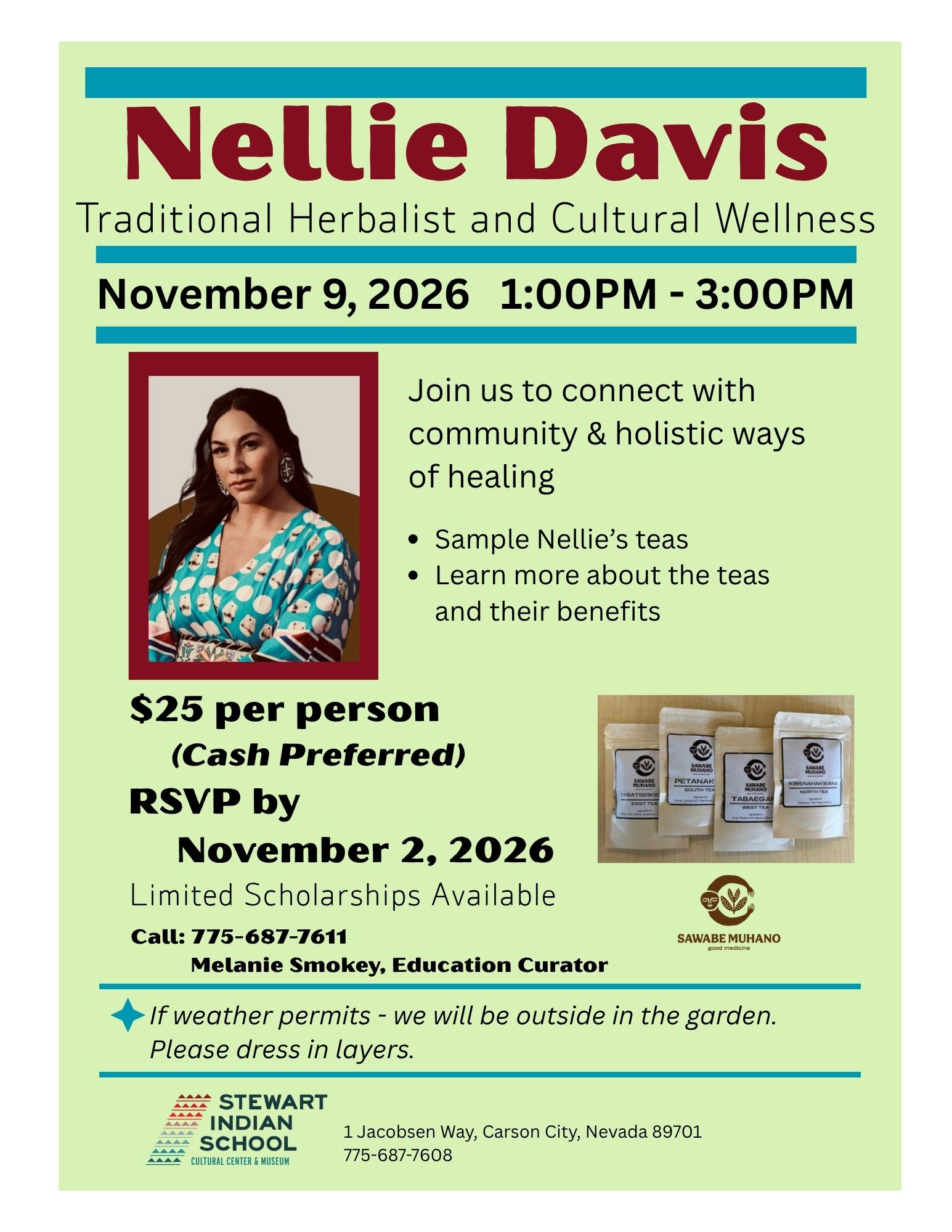 Traditional Herbalist and Cultural Wellness Event - Carson Now