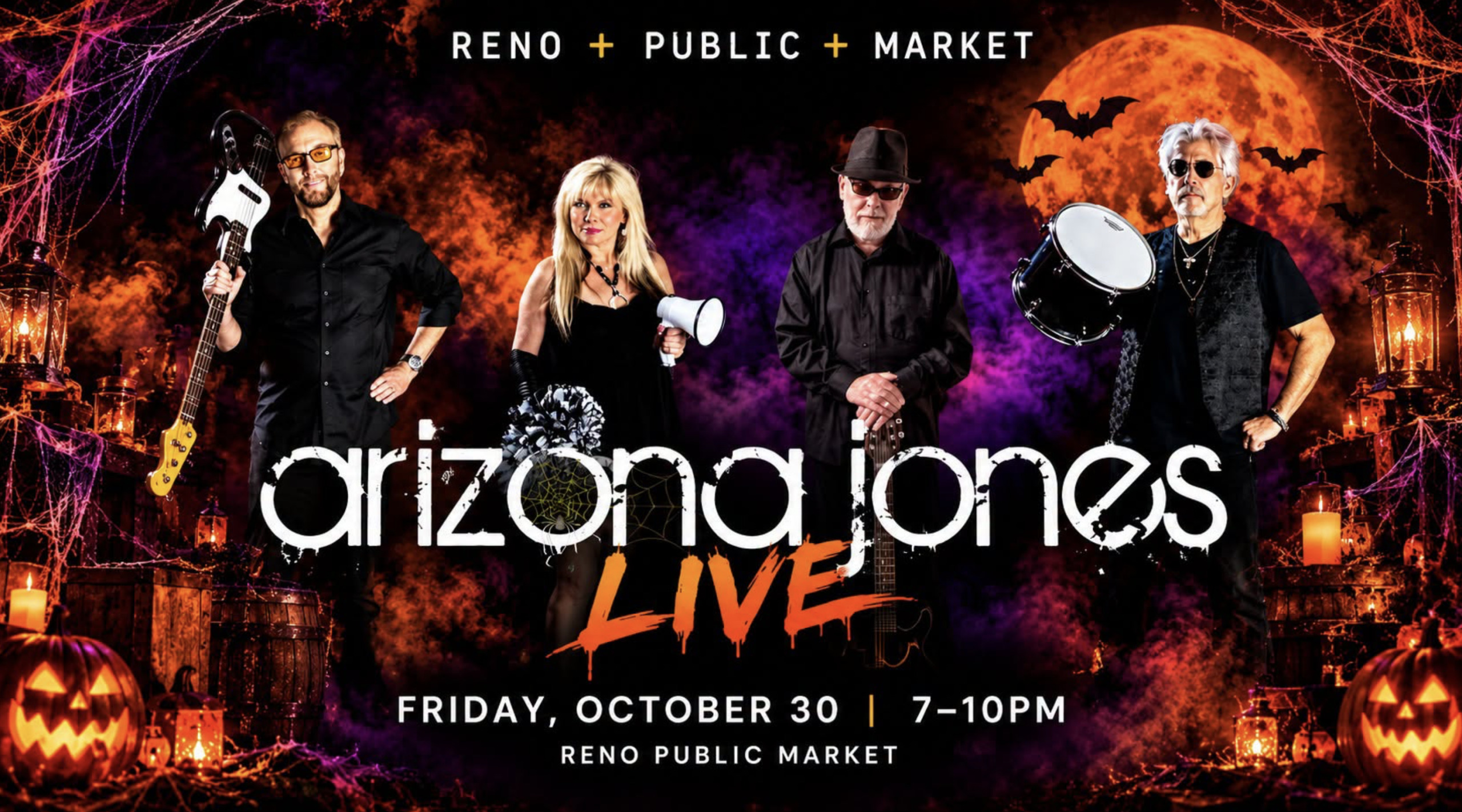 Arizona Jones Halloween Special at Reno Public Market